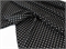 Дикий шелк Chanel черный в белый горошек м2599 - фото 22323