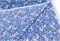 Хлопок Liberty синий с мелкими цветами 5199